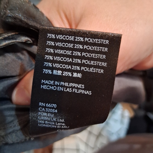 Anthropologie Shimmer Cargo Joggers Green Gray Medium - Picture 3 of 6